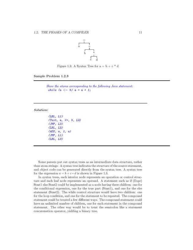 Compiler Design: Theory, Tools, and Examples - Page 11